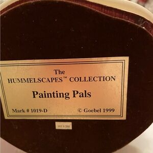 Brand new Hummel Painting Pals